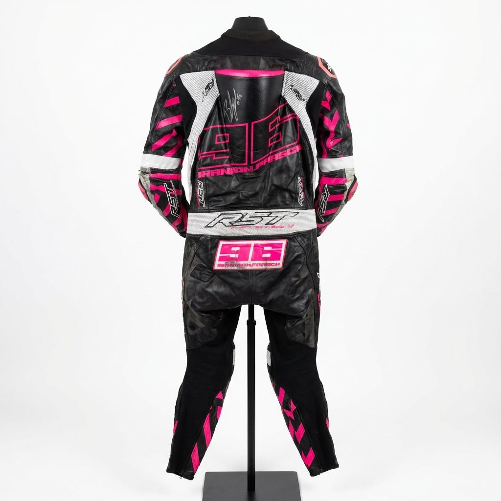RST Leather Suit Bundle | Black/Pink